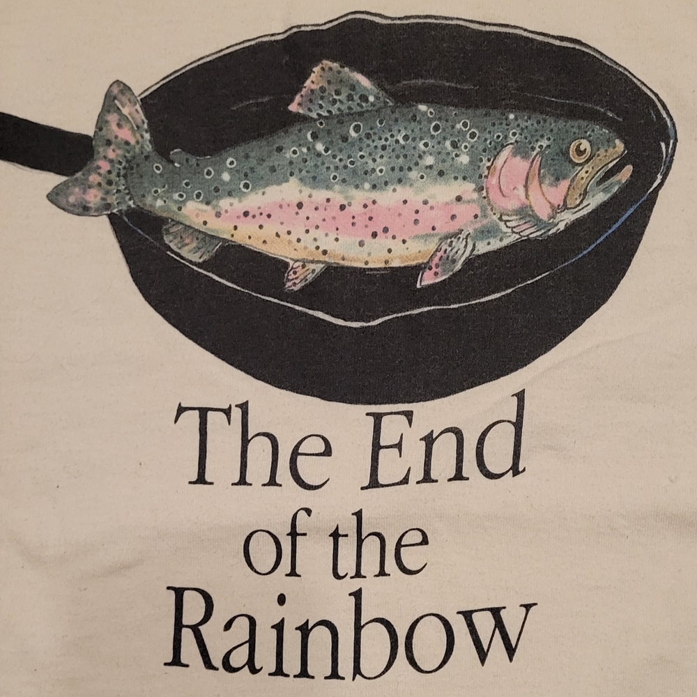 End of the Rainbow, pan fried fish shirt